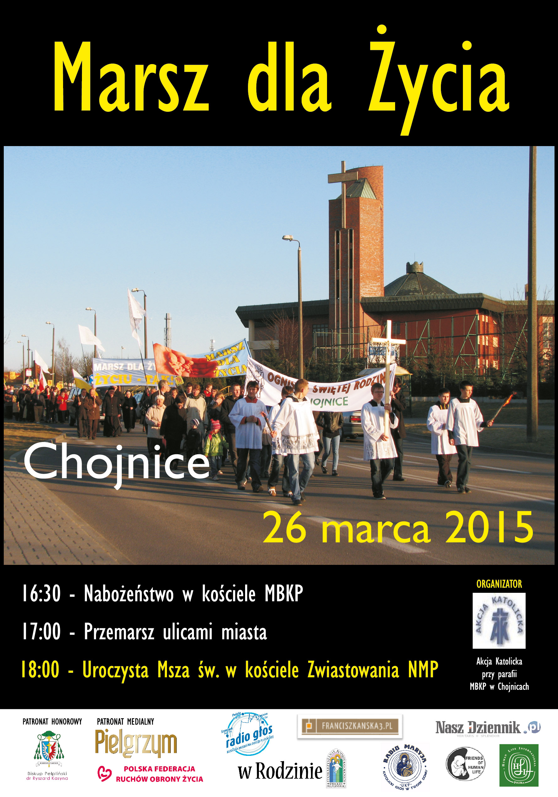 plakat  XIII Marszu 2015