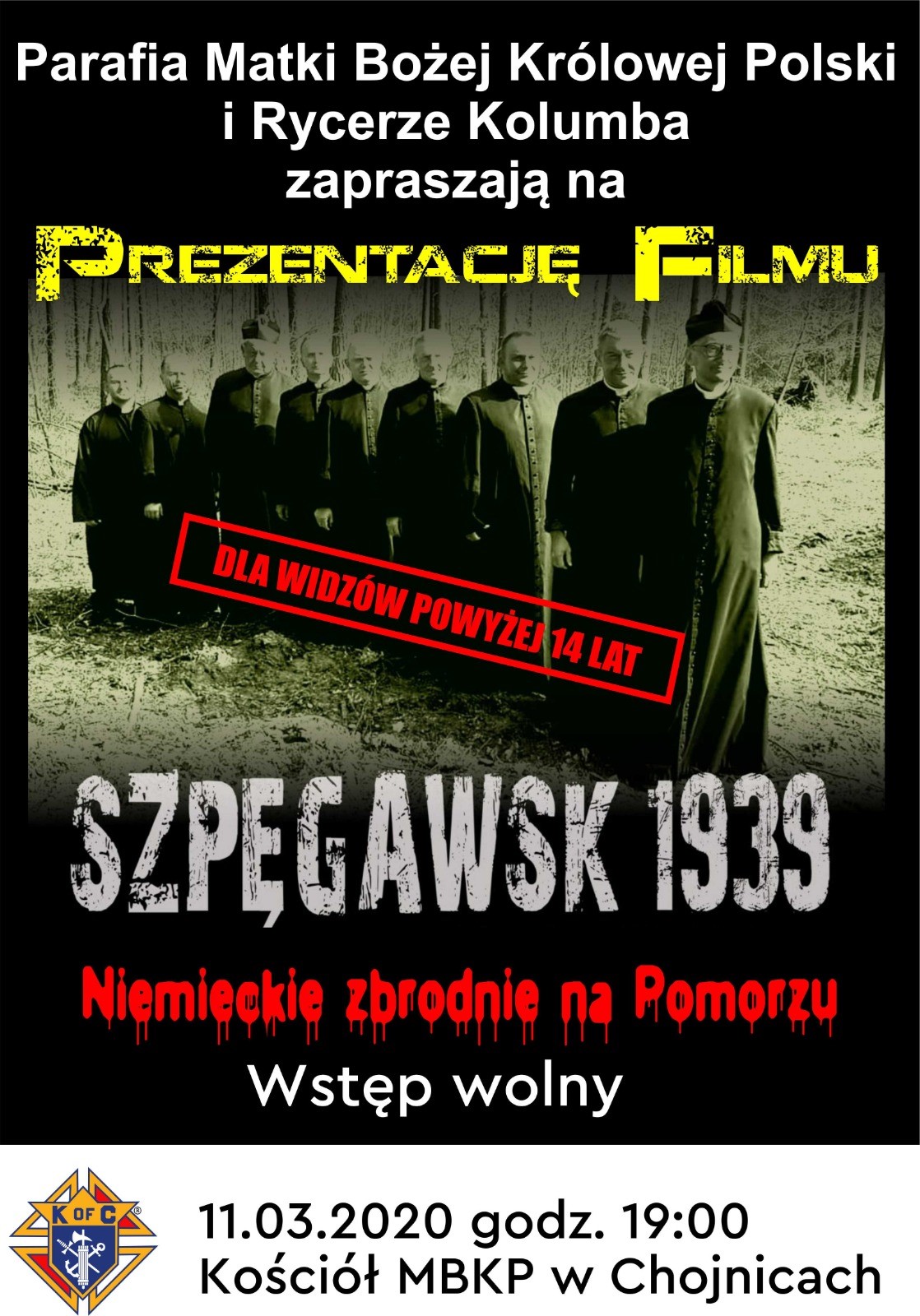 Zapraszamy na film Szpęgawsk 1939