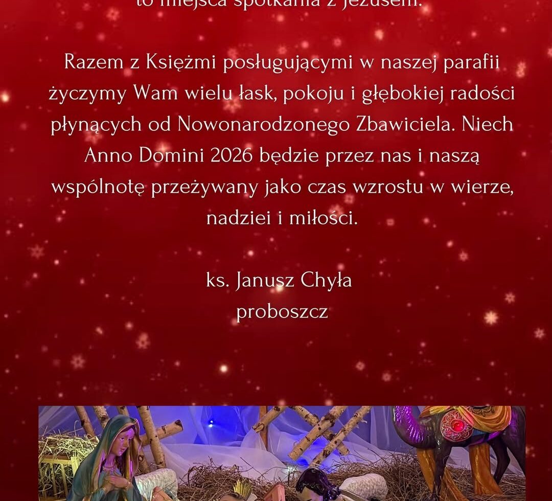 Życzenia Bożonarodzeniowe