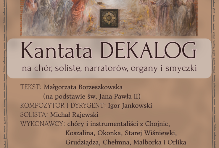 Kantata Dekalog – zaproszenie na koncert