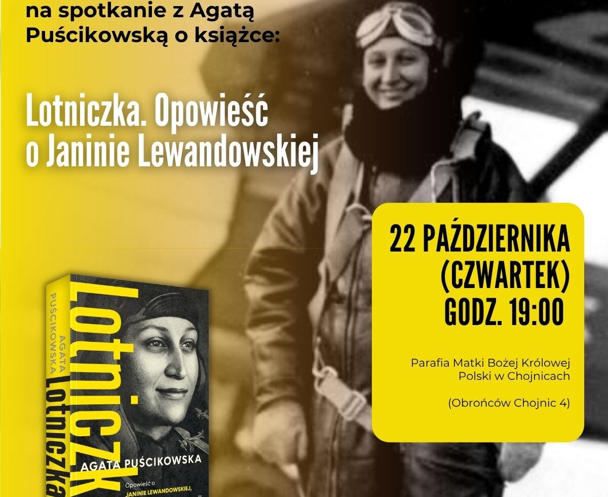 <strong>LOTNICZKA. OPOWIEŚĆ O JANINIE LEWANDOWSKIEJ</strong>