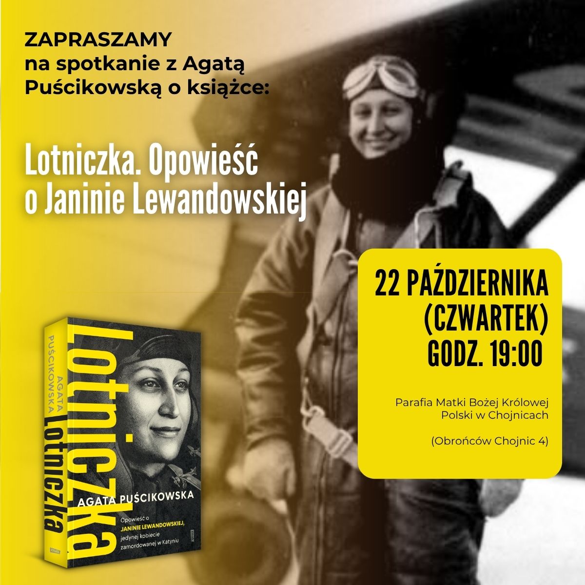<strong>LOTNICZKA. OPOWIEŚĆ O JANINIE LEWANDOWSKIEJ</strong>